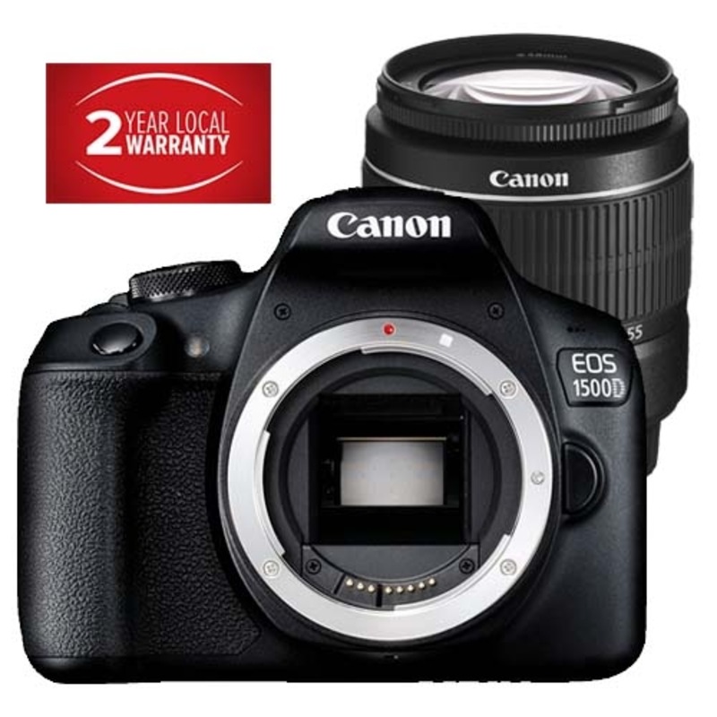 Canon EOS 1500D (1855mm) DSLR Camera MyDeal