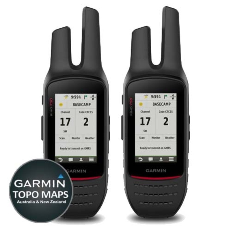 Garmin Rino 750 Topo Maps Garmin Rino 750 (Twin) Handheld Gps With Topo Maps - Mydeal