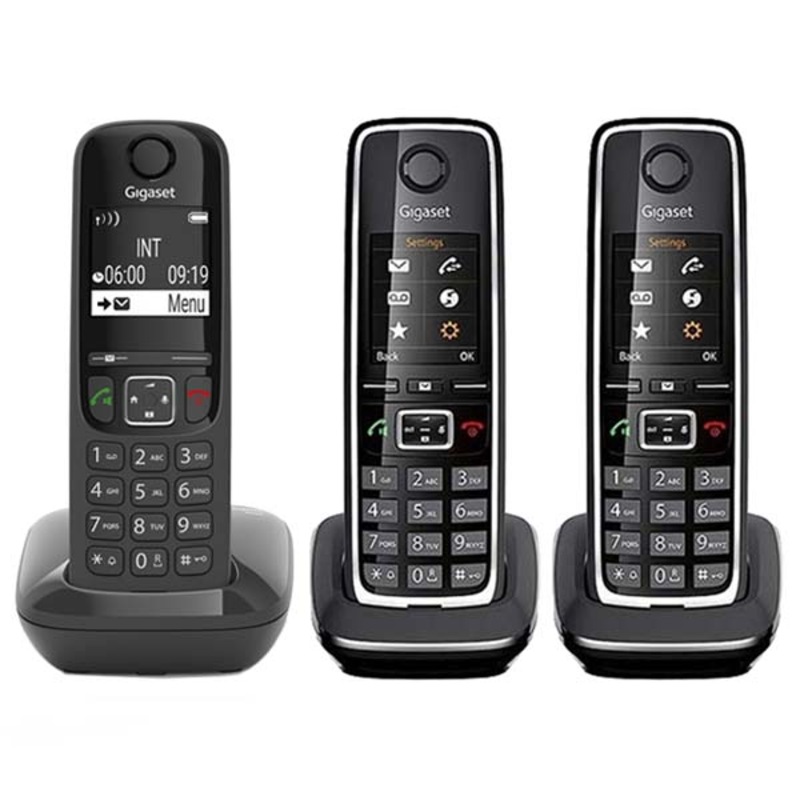Buy Gigaset AS690 Cordless Handset and C530HX Triple Kit MyDeal