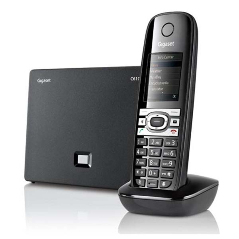 Buy Gigaset C610AIP VOIP Cordless Phone [REFURB] MyDeal