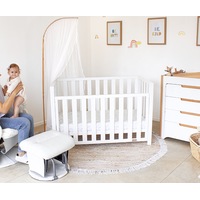 Mali Compact Cot - White