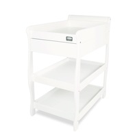 Sleigh Change Table With Drawer