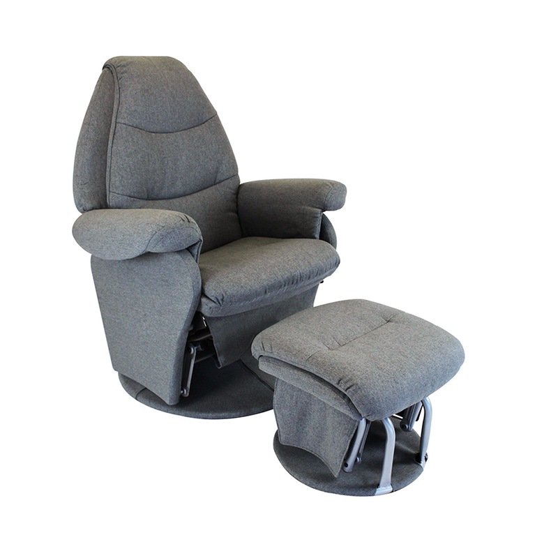 Buy Vogue Feeding Glider Chair & Ottoman MyDeal