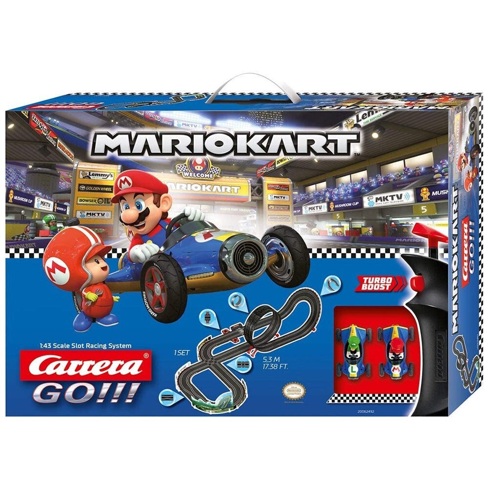 Carrera GO!!! Nintendo Mario Kart - Mach 8 Slot Car Set