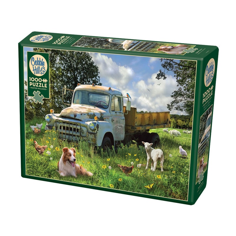Buy Cobble Hill 1000pc Sheep Field Jigsaw Puzzle MyDeal