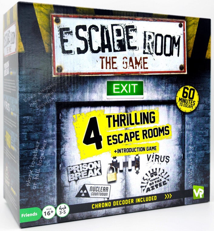 Escape Room the Game - 4 Rooms Plus Chrono Decoder Strategy Game