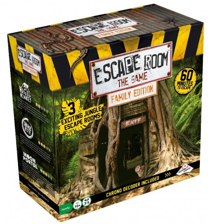 Escape Room the Game Family Edition - Jungle Strategy Game