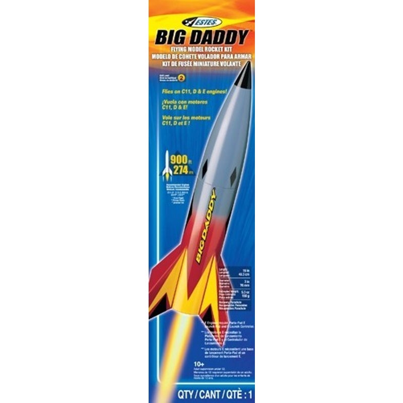 Buy Estes Big Daddy Advanced Model Rocket Kit 24mm Engine 2162 Mydeal 9268