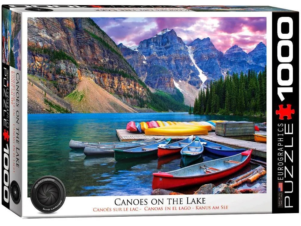 Eurographics Banff in the Canadian Rockies Puzzle 1000pcs - Puzzles Canada