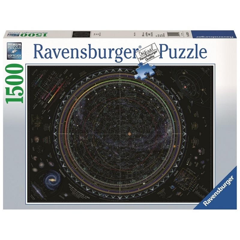 Buy Ravensburger - 1500pc Map of the Universe Jigsaw Puzzle 16213-0 ...