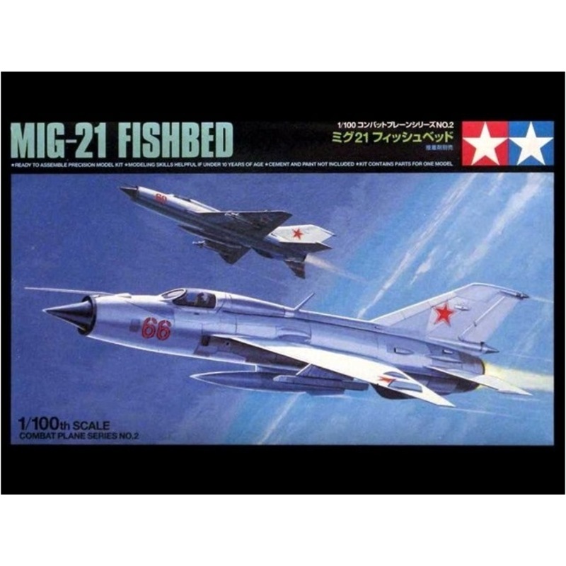 Buy Tamiya 1 100 MiG 21 Fishbed Plastic Model Kit MyDeal buy-tamiya-1-100-mig-21-fishbed-plastic-model-kit-mydeal
