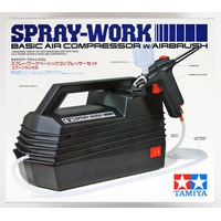 Tamiya Basic Compressor with Airbrush 74520
