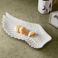 Spread Your Wing White Ceramic Plate