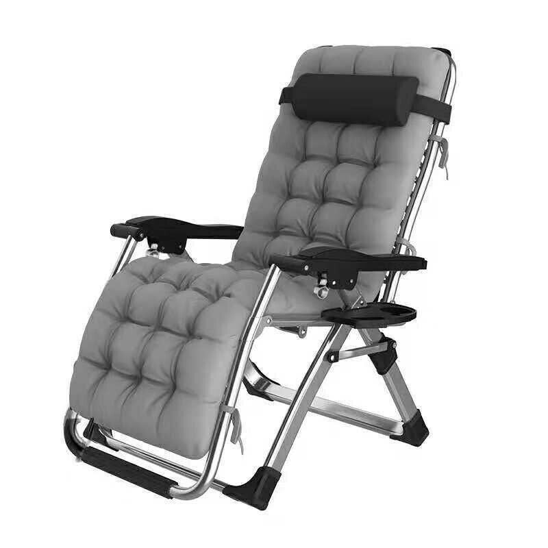 Portable Reclining Folding Deck Chair Lounge Beach Camping Sun Outdoor HBE2081