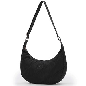 Tosca Harlow Hobo Bag - Black Stitch