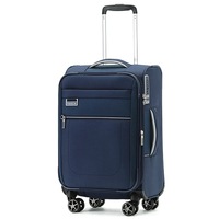 Tosca Vega 55 cm 4-Wheel Carry-on Spinner Suitcase - Navy
