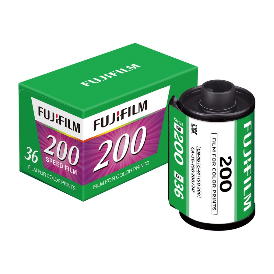 FujiFilm 200 ISO 35mm 36 exp Colour Negative Film