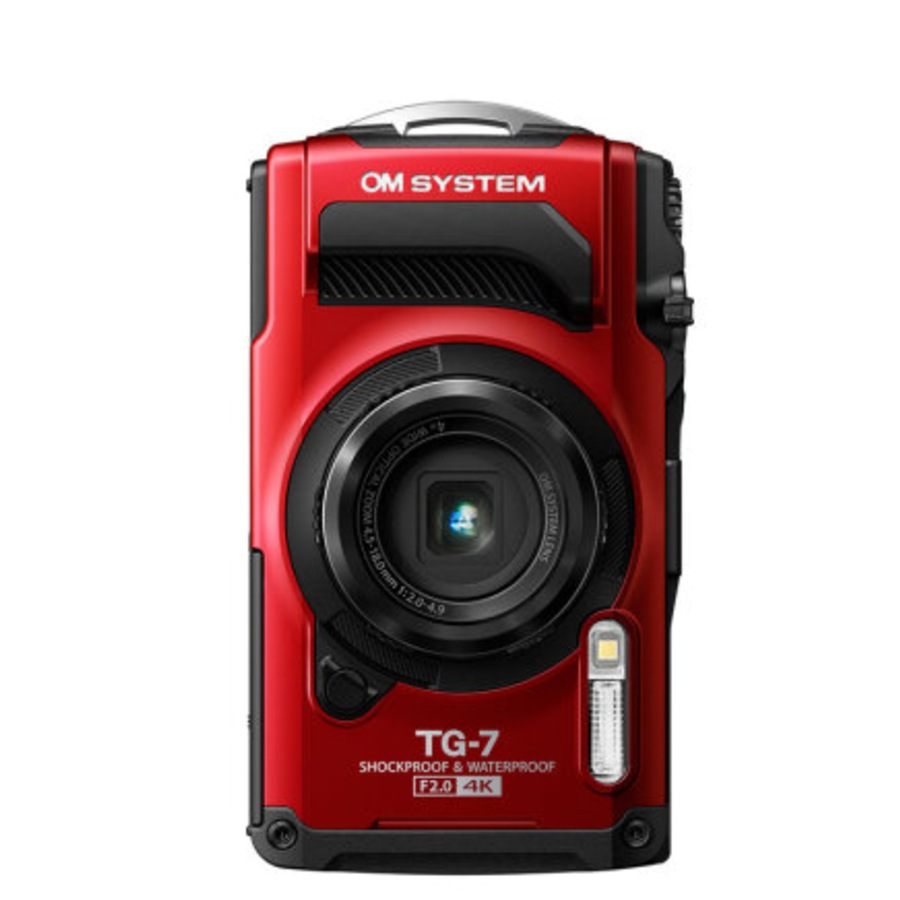 OM SYSTEM TG-7 Red Digital Compact Camera