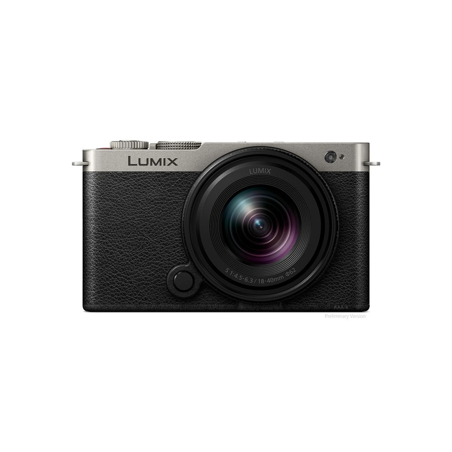 Panasonic Lumix S9 w/18-40mm f/4.5-6.3 Lens Kit - Silver Compact System Camera