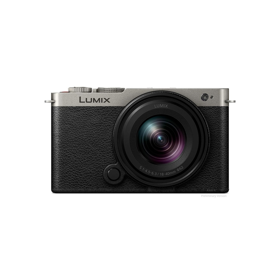 Panasonic Lumix S9 w/18-40mm f/4.5-6.3 Lens Kit - Silver Compact System Camera