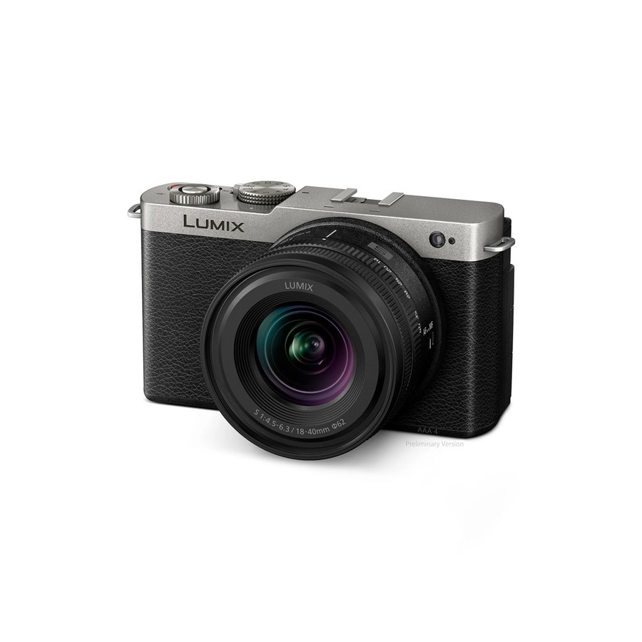 Panasonic Lumix S9 w/18-40mm f/4.5-6.3 Lens Kit - Silver Compact System Camera