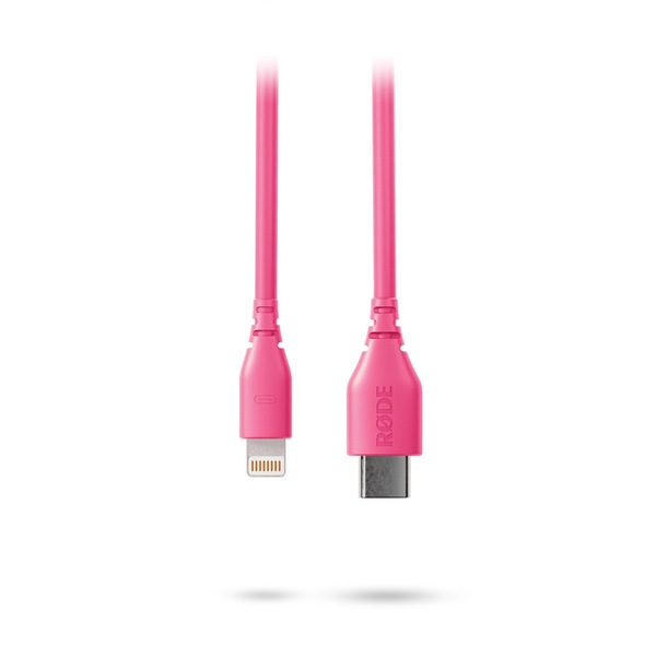 Buy Rode Pink 30cm USB-C to Lightning Cable - MyDeal Australia