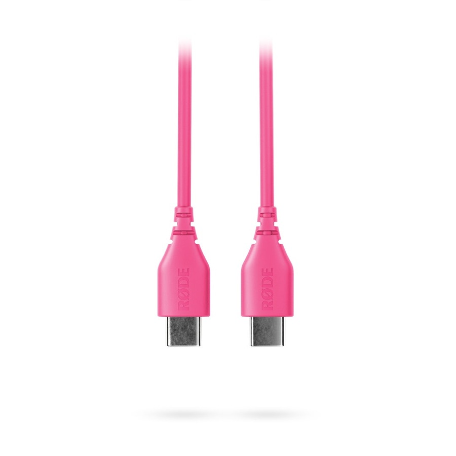Buy Rode Pink 30cm USBO to USB-C Cable - Everyday Rewards Shop
