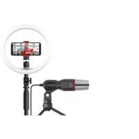Tripper Content Creator Video Kit includes Ring Light, Microphone & Stand