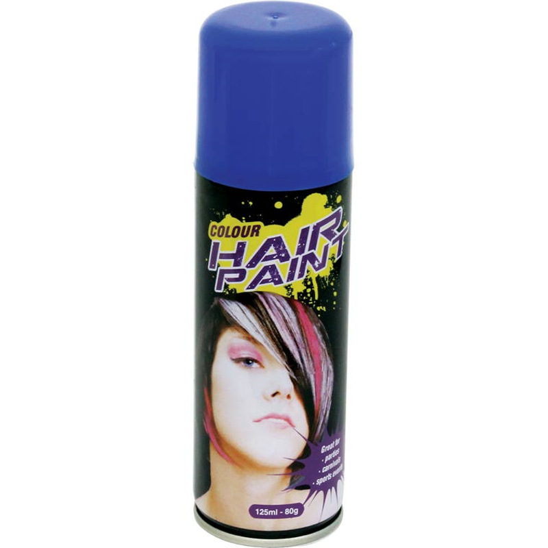 COLOUR HAIR SPRAY BLUE 125ML - MyDeal