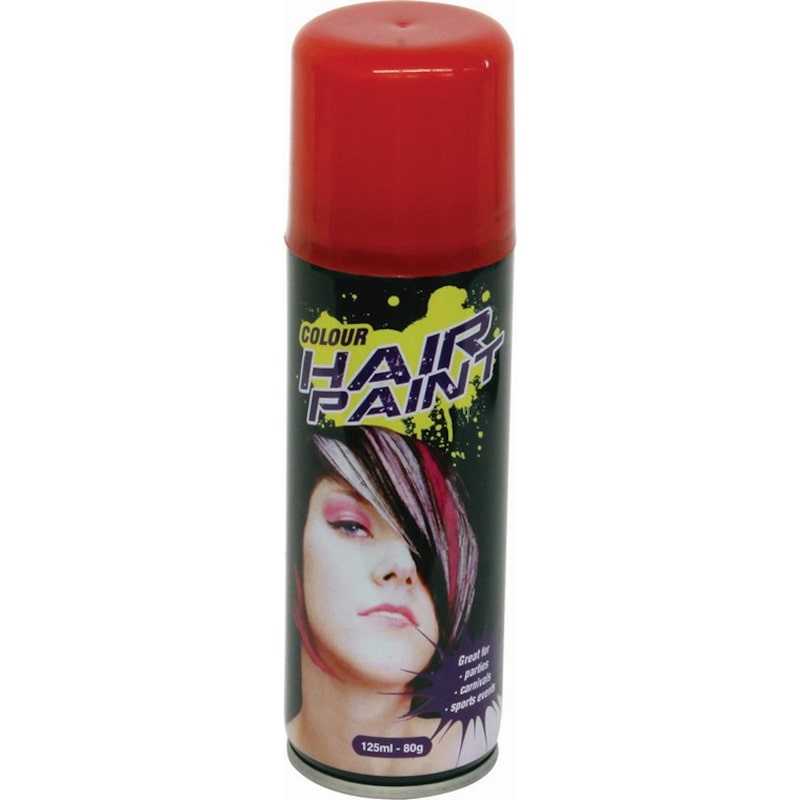 Buy Colour Hair Spray Red 125ml - Mydeal