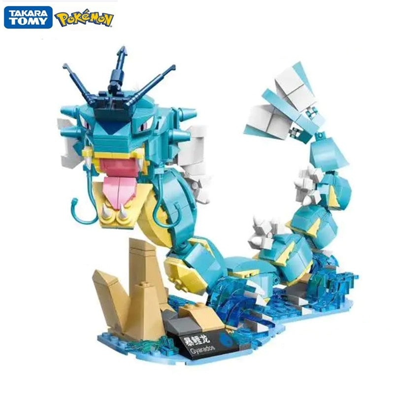 Buy Anime Cartoon Pokemon Pikachu Bulbasaur Building Blocks Bricks Sets ...