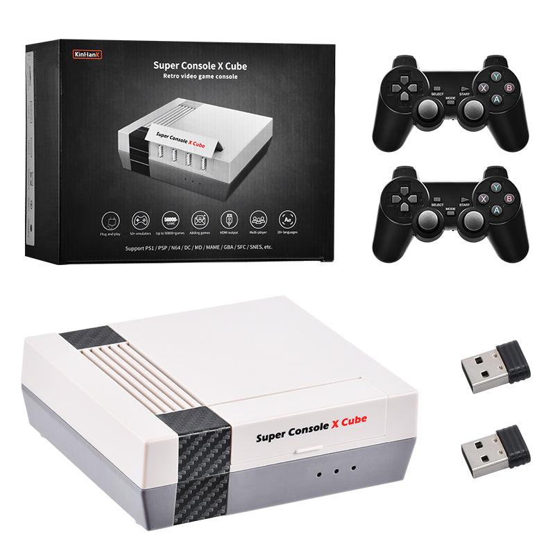 Buy Super Console X Cube 4K Retro Game Box 54+ Emul – 50000 in 1 - MyDeal