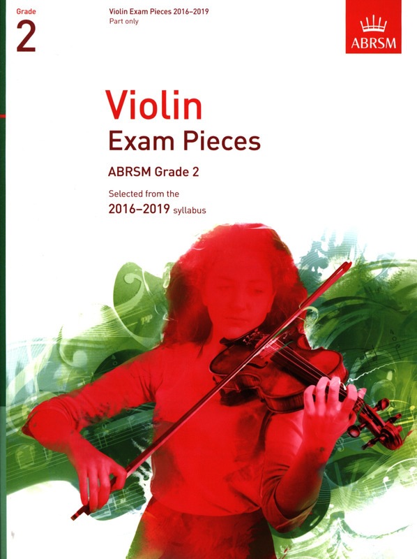 Buy ABRSM Violin Exam Pieces Grade 2 2016-2019 - MyDeal