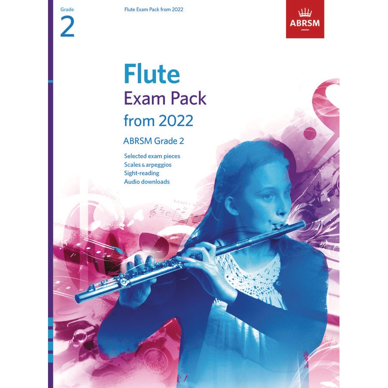 Buy Flute Exam Pack from 2022 ABRSM Grade 2 MyDeal