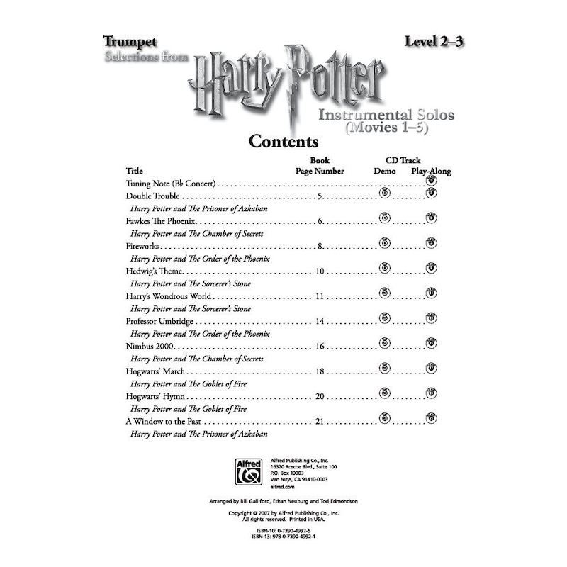 Buy Harry Potter Instrumental Solos (Movies 1-5) - MyDeal