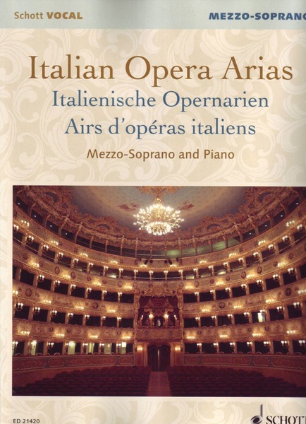 Buy Italian Opera Arias Mezzo Soprano MyDeal Australia