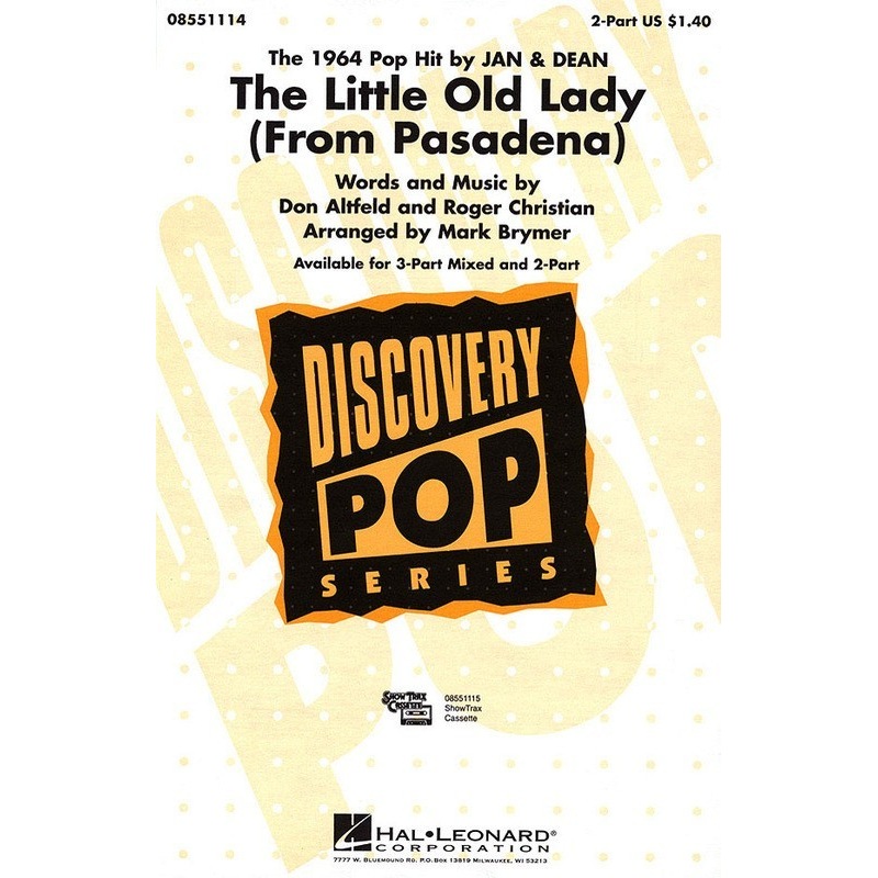 Buy The Little Old Lady from Pasadena MyDeal Buy the little old lady from pasadena mydeal