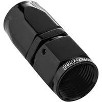 AN4 Straight Black 100 Series Hose End