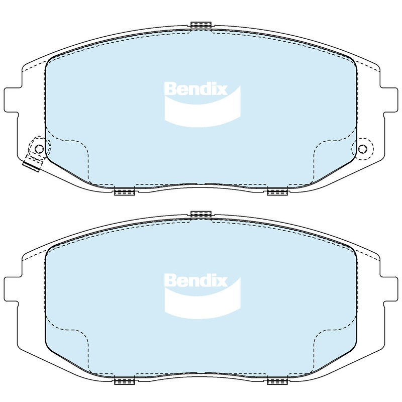 Buy Bendix Heavy Duty Front Brake Pad Set For Hyundai Staria Us4w, Us4 