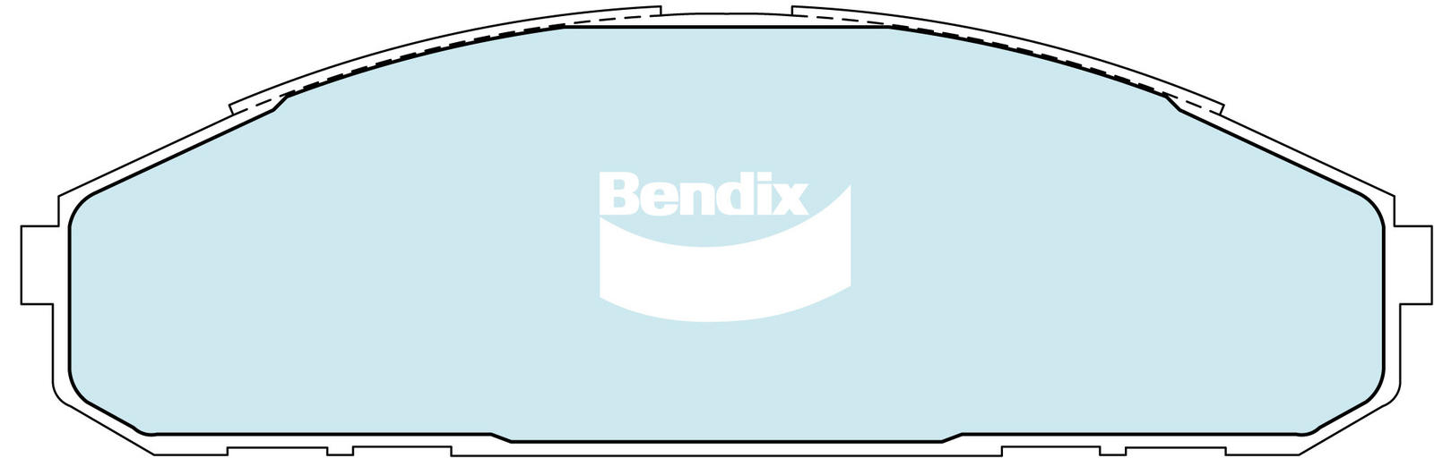 Buy Bendix Heavy Duty Front Brake Pad Set for Nissan Patrol GQ, GR, Y60 ...