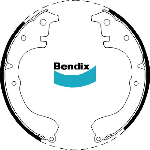 Buy Bendix Rear Brake Shoe for Toyota Corolla KE70 1.3L 4K Petrol 1981 ...