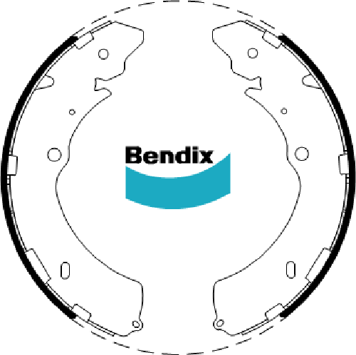 Buy Bendix Rear Brake Shoes for Great Wall SA220, V240, Holden Colorado ...