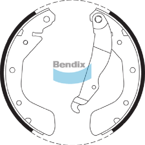 Buy Bendix Rear Brake Shoes for Holden Barina SB, XC - MyDeal Australia