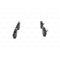 Bosch Front Brake Pads for Bmw 120 I E 82 2L Petrol N43 B20A 2009 - 2013