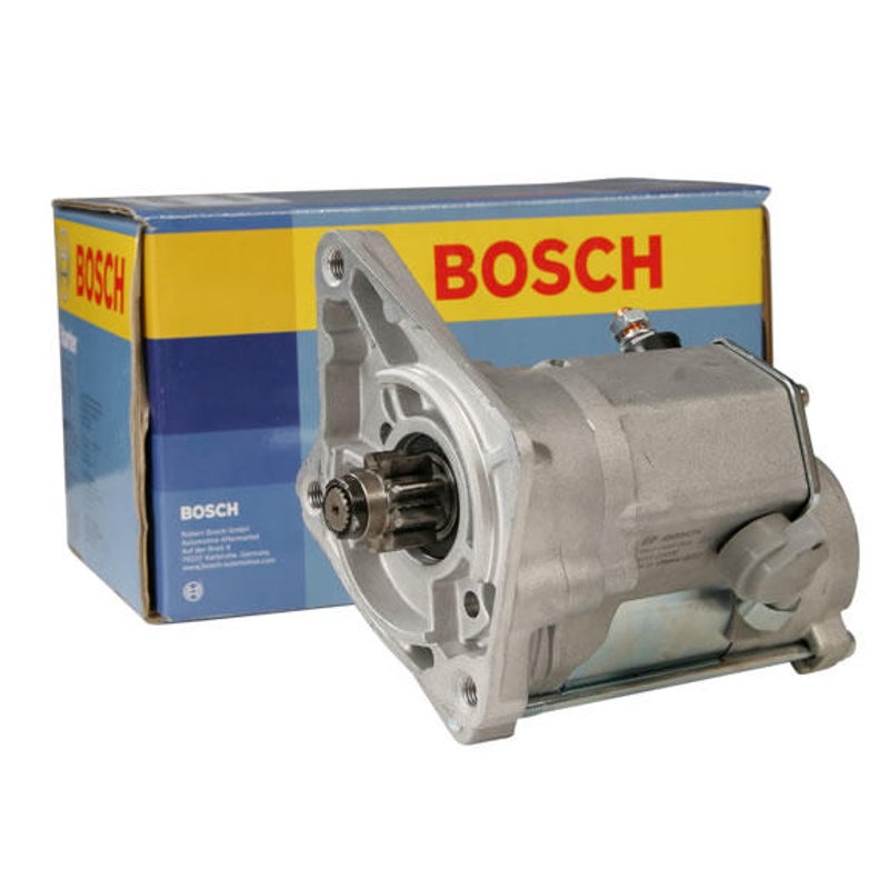 A Bosch starter motor