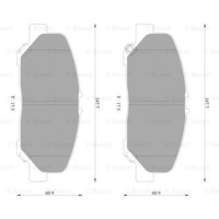 Brand New Bosch Front Brake Pads for Toyota Tarago 2.4L Petrol 2AZFE 2006 - On
