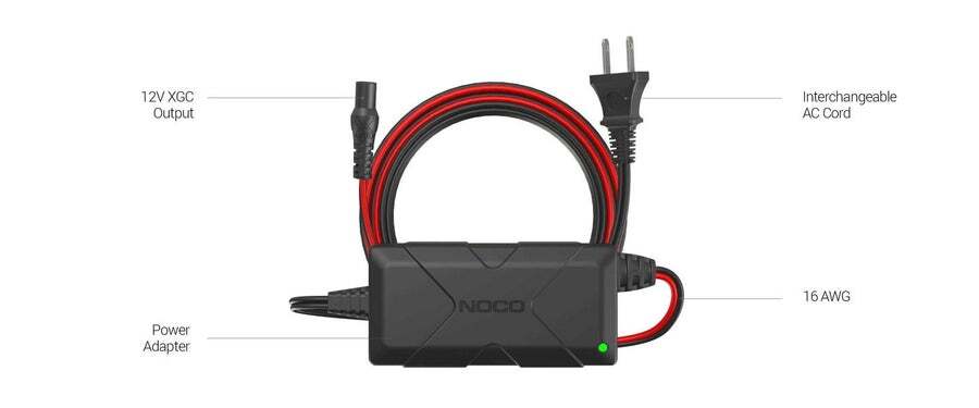 Buy Genuine NOCO 56W XGC4 240v Power Adapter for GB70 GB150 GB500 Jump  Starters - MyDeal