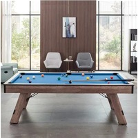 Hepburn Dining Pool Table- 7FT 3IN1 Blue