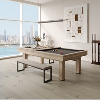Lucca 3IN1 Dining Pool Table - 3IN1 7FT - Limited-edition Colour