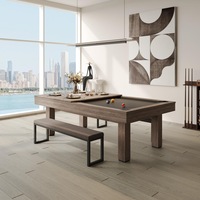 Onida Dining Pool Table - 3IN1 8FT